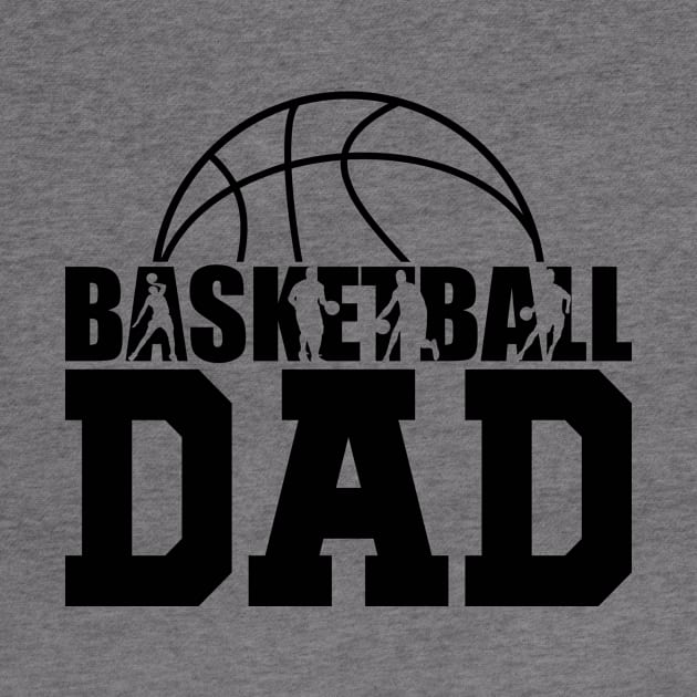 Basketball Dad Shirt by SeleART